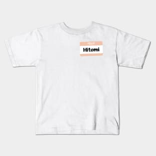 My bias is Hitomi Kids T-Shirt